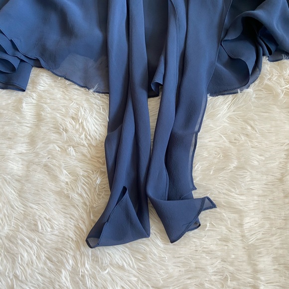 BCBGMAXAZRIA blue dress - Picture 4 of 7